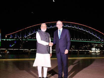 PM Modi shares glimpse of his historic meeting with Australia PM Anthony Albanese | PM Modi shares glimpse of his historic meeting with Australia PM Anthony Albanese