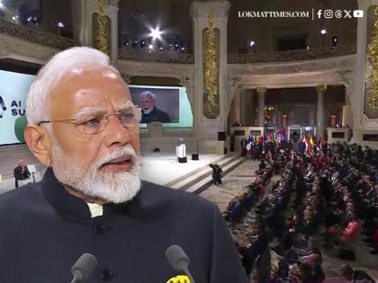 PM Narendra Modi at AI Summit in France Says ‘AI Is Writing the Code for Humanity’ (Watch Video)