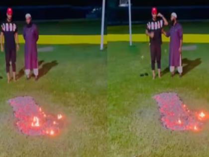 Watch: Bangladesh opener walks on fire as training for Asia Cup 2023 | Watch: Bangladesh opener walks on fire as training for Asia Cup 2023