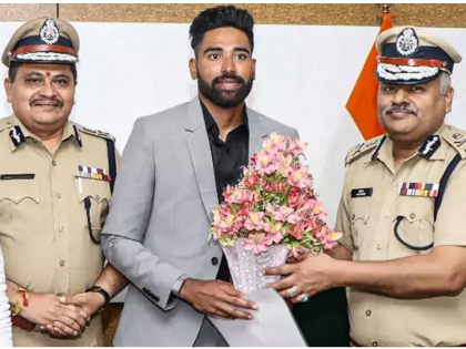 Mohammed Siraj Takes Charge As DSP in Telangana