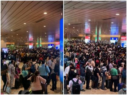 Passengers miss flights due to chaos at Mumbai Airport | Passengers miss flights due to chaos at Mumbai Airport