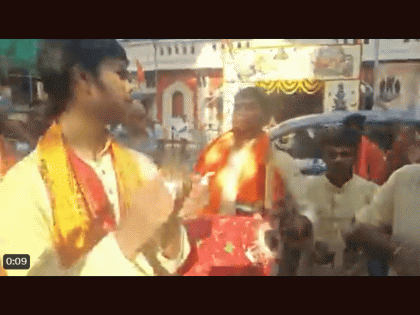 Mumbai on Ram Temple Pran Pratishtha Celebration: City Celebrates Inauguration Ceremony of Ayodhya Ram Mandir | Mumbai on Ram Temple Pran Pratishtha Celebration: City Celebrates Inauguration Ceremony of Ayodhya Ram Mandir