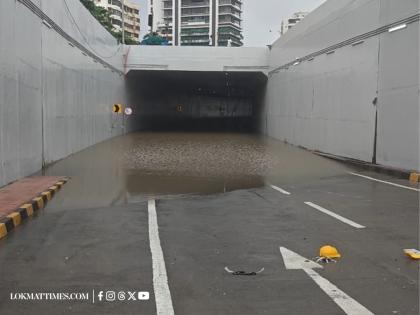 Mumbai Rains: Coastal Road Underpass Closed for Vehicular Traffic Due to Waterlogging | Mumbai Rains: Coastal Road Underpass Closed for Vehicular Traffic Due to Waterlogging