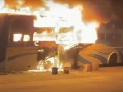 Mumbai-Goa Highway Bus Fire, Student's Swift Action Saves Lives | Mumbai-Goa Highway Bus Fire, Student's Swift Action Saves Lives