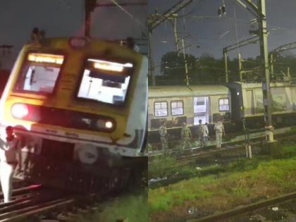 Mumbai Local Train Accident: CSMT Bound Local Derails In Central Line at Kalyan Station (Watch Video)