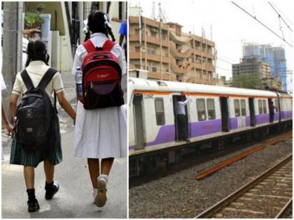 Maharashtra govt ignores letter sent by railways to allow students to travel | Maharashtra govt ignores letter sent by railways to allow students to travel