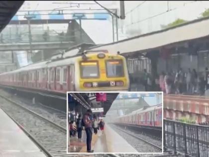 Mumbai Local Train Update: Harbour Line Services Delayed Due to Waterlogging Between These Stations Amid Heavy Rains | Mumbai Local Train Update: Harbour Line Services Delayed Due to Waterlogging Between These Stations Amid Heavy Rains
