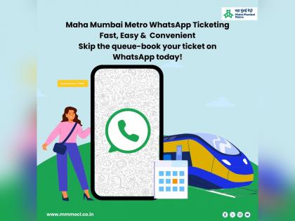 Mumbai Metro Ticket Via WhatsApp: Send 'Hi' to Buy Tickets; Check Details Inside | Mumbai Metro Ticket Via WhatsApp: Send 'Hi' to Buy Tickets; Check Details Inside Mumbai Metro Ticket Via WhatsApp: Send 'Hi' to Buy Tickets; Check Details Inside | Mumbai Metro Ticket Via WhatsApp: Send 'Hi' to Buy Tickets; Check Details Inside