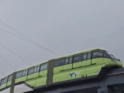 Mumbai Monorail Service Resumes After Train Gets Stuck Near Mysore Colony (Watch Video) | Mumbai Monorail Service Resumes After Train Gets Stuck Near Mysore Colony (Watch Video)