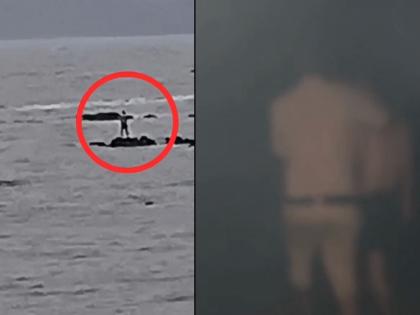 Mumbai Police Constable Rescues Man Attempting Suicide in Sea Near Cuffe Parade | Mumbai Police Constable Rescues Man Attempting Suicide in Sea Near Cuffe Parade Mumbai Police Constable Rescues Man Attempting Suicide in Sea Near Cuffe Parade | Mumbai Police Constable Rescues Man Attempting Suicide in Sea Near Cuffe Parade
