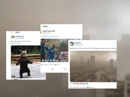 Mumbai Rains: Jokes and Funny Memes Surface as City Witness Unseasonal Rain and Dust Storm | Mumbai Rains: Jokes and Funny Memes Surface as City Witness Unseasonal Rain and Dust Storm