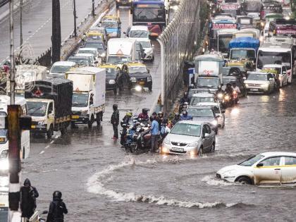 Mumbai Weather Forecast: Persistent Showers Expected Till July 6; Waterlogging Likely to Disrupt Traffic Movement | Mumbai Weather Forecast: Persistent Showers Expected Till July 6; Waterlogging Likely to Disrupt Traffic Movement