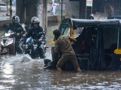 Maharashtra: IMD issues red alert till Friday, several areas waterlogged | Maharashtra: IMD issues red alert till Friday, several areas waterlogged Maharashtra: IMD issues red alert till Friday, several areas waterlogged | Maharashtra: IMD issues red alert till Friday, several areas waterlogged