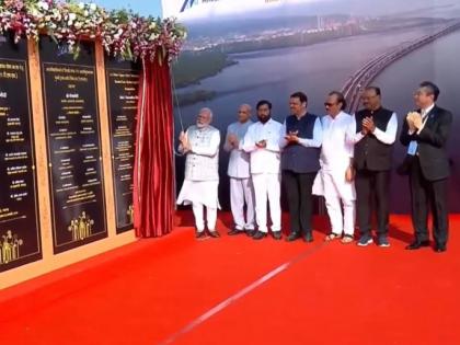 PM Modi Lays Foundation Stone of Multiple Development Projects Exceeding Rs 12,700 Crore in Navi Mumbai | PM Modi Lays Foundation Stone of Multiple Development Projects Exceeding Rs 12,700 Crore in Navi Mumbai