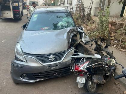 Mumbai Western Express Highway Accident: Two Delivery Boys Killed After Speeding Car Rams Into Scooter in Bandra-Kherwadi | Mumbai Western Express Highway Accident: Two Delivery Boys Killed After Speeding Car Rams Into Scooter in Bandra-Kherwadi Mumbai Western Express Highway Accident: Two Delivery Boys Killed After Speeding Car Rams Into Scooter in Bandra-Kherwadi | Mumbai Western Express Highway Accident: Two Delivery Boys Killed After Speeding Car Rams Into Scooter in Bandra-Kherwadi