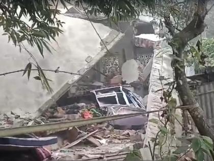 Murshidabad Bomb Blast: House Collapses During Crude Bomb Production, Killing Three In West Bengal (Watch Video)