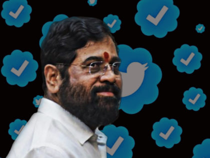 Eknath Shinde's Twitter account no longer verified with blue tick | Eknath Shinde's Twitter account no longer verified with blue tick