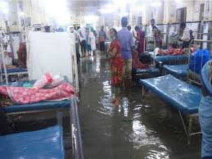 Shocking Visuals! Mumbai's Nair Hospital flooded following incessant rainfall | Shocking Visuals! Mumbai's Nair Hospital flooded following incessant rainfall