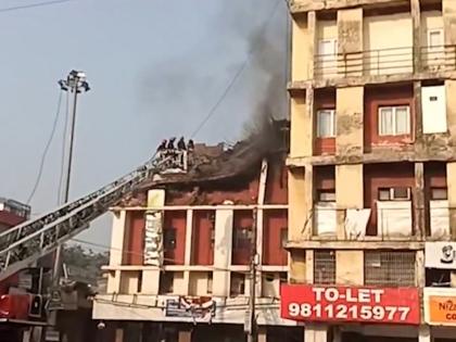 Delhi: Massive Fire Breaks Out in Naraina, Part of Building Collapses | Delhi: Massive Fire Breaks Out in Naraina, Part of Building Collapses Delhi: Massive Fire Breaks Out in Naraina, Part of Building Collapses | Delhi: Massive Fire Breaks Out in Naraina, Part of Building Collapses
