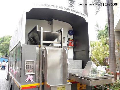 Navi Mumbai: Eco-Friendly and Noise-Free Wet Waste Composting Vehicle Rolled Out in Airoli | Navi Mumbai: Eco-Friendly and Noise-Free Wet Waste Composting Vehicle Rolled Out in Airoli Navi Mumbai: Eco-Friendly and Noise-Free Wet Waste Composting Vehicle Rolled Out in Airoli | Navi Mumbai: Eco-Friendly and Noise-Free Wet Waste Composting Vehicle Rolled Out in Airoli