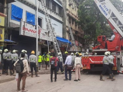 Mumbai: Portion of building collapses in Fort area, no casualties so far | Mumbai: Portion of building collapses in Fort area, no casualties so far