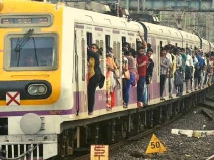 Mumbai local train services disrupted due to technical issue | Mumbai local train services disrupted due to technical issue
