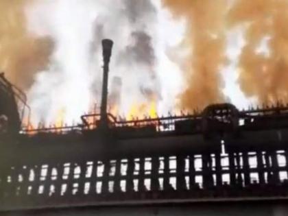 Jharkhand: Fire breaks out in Coke plant of Tata Steel Factory, 2 labourers injured | Jharkhand: Fire breaks out in Coke plant of Tata Steel Factory, 2 labourers injured