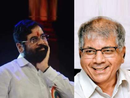 VBA president Prakash Ambedkar meets CM Shinde | VBA president Prakash Ambedkar meets CM Shinde VBA president Prakash Ambedkar meets CM Shinde | VBA president Prakash Ambedkar meets CM Shinde