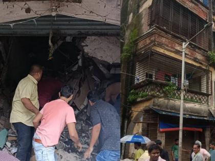 Four killed as portion of five-storey building collapses in Ulhasnagar | Four killed as portion of five-storey building collapses in Ulhasnagar