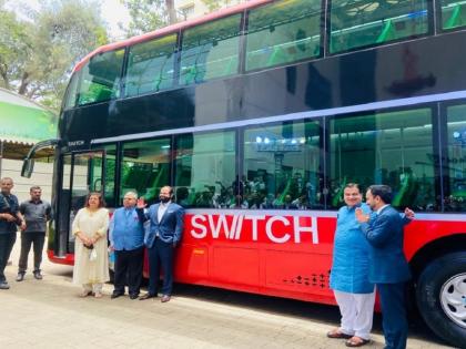 India’s first electric double-decker bus unveiled in Mumbai | India’s first electric double-decker bus unveiled in Mumbai India’s first electric double-decker bus unveiled in Mumbai | India’s first electric double-decker bus unveiled in Mumbai