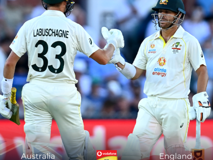 2nd Ashes Test: Warner - Labuschagne powers Australia to a strong position on Day 1 | 2nd Ashes Test: Warner - Labuschagne powers Australia to a strong position on Day 1