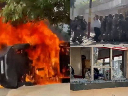 Noida Traffic Update: Workers’ Protest Block Chilla Border Connecting Delhi, Stone Pelting Reported (Watch Videos) | Noida Traffic Update: Workers’ Protest Block Chilla Border Connecting Delhi, Stone Pelting Reported (Watch Videos) Noida Traffic Update: Workers’ Protest Block Chilla Border Connecting Delhi, Stone Pelting Reported (Watch Videos) | Noida Traffic Update: Workers’ Protest Block Chilla Border Connecting Delhi, Stone Pelting Reported (Watch Videos)