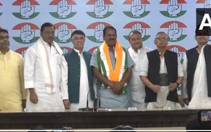 Lok Sabha Election 2024: Ajay Nishad Joins Congress After Being Denied Lok Sabha Ticket by BJP | Lok Sabha Election 2024: Ajay Nishad Joins Congress After Being Denied Lok Sabha Ticket by BJP