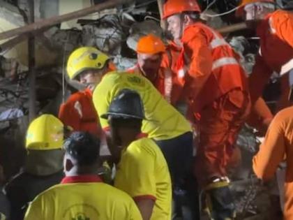 Virar Building Collapse: At Least 3 Killed, 11 Injured as Four-Storey Building at Ramabai Apartment Collapses on Chawl | Virar Building Collapse: At Least 3 Killed, 11 Injured as Four-Storey Building at Ramabai Apartment Collapses on Chawl