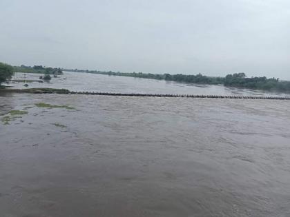 Pune: Pargaon dam under water, Sangam island area lost contact | Pune: Pargaon dam under water, Sangam island area lost contact Pune: Pargaon dam under water, Sangam island area lost contact | Pune: Pargaon dam under water, Sangam island area lost contact