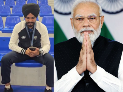 Paris Olympics 2024: PM Modi Speaks to Sarabjot Singh on Phone, Congratulates Shooter After Winning Bronze in 10m Air Pistol Mixed Team Event (Watch Video) | Paris Olympics 2024: PM Modi Speaks to Sarabjot Singh on Phone, Congratulates Shooter After Winning Bronze in 10m Air Pistol Mixed Team Event (Watch Video) Paris Olympics 2024: PM Modi Speaks to Sarabjot Singh on Phone, Congratulates Shooter After Winning Bronze in 10m Air Pistol Mixed Team Event (Watch Video) | Paris Olympics 2024: PM Modi Speaks to Sarabjot Singh on Phone, Congratulates Shooter After Winning Bronze in 10m Air Pistol Mixed Team Event (Watch Video)