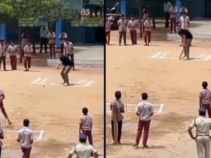 WATCH: SRH Captain Pat Cummins Plays Cricket With Govt School Kids in Hyderabad; Video Goes Viral | WATCH: SRH Captain Pat Cummins Plays Cricket With Govt School Kids in Hyderabad; Video Goes Viral