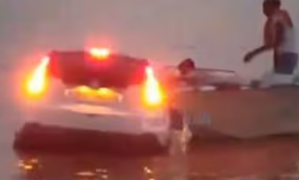 Patna Accident: Car Falls Into Ganga After Driver Hits Accelerator Instead of Brake; Couple Rescued (VIDEO) | Patna Accident: Car Falls Into Ganga After Driver Hits Accelerator Instead of Brake; Couple Rescued (VIDEO) Patna Accident: Car Falls Into Ganga After Driver Hits Accelerator Instead of Brake; Couple Rescued (VIDEO) | Patna Accident: Car Falls Into Ganga After Driver Hits Accelerator Instead of Brake; Couple Rescued (VIDEO)