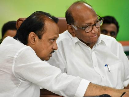 Ajit Pawar faction files disqualification petition against MLAs of Sharad Pawar camp | Ajit Pawar faction files disqualification petition against MLAs of Sharad Pawar camp Ajit Pawar faction files disqualification petition against MLAs of Sharad Pawar camp | Ajit Pawar faction files disqualification petition against MLAs of Sharad Pawar camp