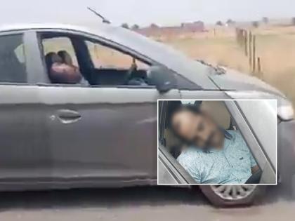 Uttar Pradesh Shocker: Pharmacist Dies of Heart Attack While Driving in Prayagraj; Shocking Video Surfaces | Uttar Pradesh Shocker: Pharmacist Dies of Heart Attack While Driving in Prayagraj; Shocking Video Surfaces