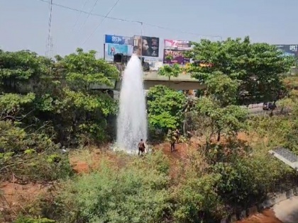 Pune: Water Pipeline Burst Causes Disruption in Pimpri's Eastern Parts | Pune: Water Pipeline Burst Causes Disruption in Pimpri's Eastern Parts