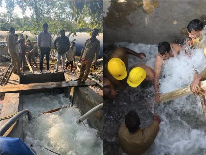 Mumbai Water Cut Update: BMC Completes Emergency Pipeline Repairs in Powai, Supply to Restore Soon | Mumbai Water Cut Update: BMC Completes Emergency Pipeline Repairs in Powai, Supply to Restore Soon