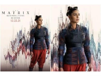 Priyanka Chopra shares her first look from 'The Matrix: Resurrections' | Priyanka Chopra shares her first look from 'The Matrix: Resurrections'