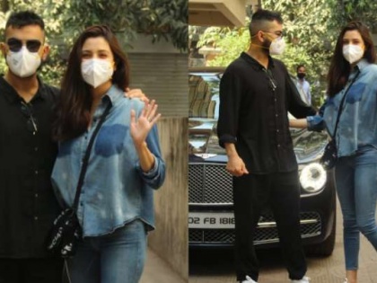Anushka and Virat greet media for the first time after the birth of their daughter | Anushka and Virat greet media for the first time after the birth of their daughter