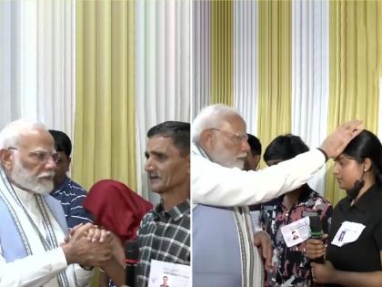 Kerala: PM Narendra Modi and CM Pinarayi Vijayan Visit Wayanad Landslide Relief Camp, Meet with Victims and Survivors (Watch Video) | Kerala: PM Narendra Modi and CM Pinarayi Vijayan Visit Wayanad Landslide Relief Camp, Meet with Victims and Survivors (Watch Video) Kerala: PM Narendra Modi and CM Pinarayi Vijayan Visit Wayanad Landslide Relief Camp, Meet with Victims and Survivors (Watch Video) | Kerala: PM Narendra Modi and CM Pinarayi Vijayan Visit Wayanad Landslide Relief Camp, Meet with Victims and Survivors (Watch Video)