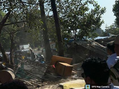 Panvel Civic Body Clears Unauthorised Structures, Urges Citizens to Report Encroachments | Panvel Civic Body Clears Unauthorised Structures, Urges Citizens to Report Encroachments Panvel Civic Body Clears Unauthorised Structures, Urges Citizens to Report Encroachments | Panvel Civic Body Clears Unauthorised Structures, Urges Citizens to Report Encroachments