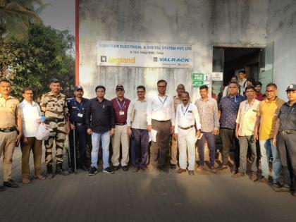 Panvel: PMC Seizes Industrial Unit in Taloja Over Rs 2.20 Crore Property Tax Dues, Warns 50 Defaulters | Panvel: PMC Seizes Industrial Unit in Taloja Over Rs 2.20 Crore Property Tax Dues, Warns 50 Defaulters Panvel: PMC Seizes Industrial Unit in Taloja Over Rs 2.20 Crore Property Tax Dues, Warns 50 Defaulters | Panvel: PMC Seizes Industrial Unit in Taloja Over Rs 2.20 Crore Property Tax Dues, Warns 50 Defaulters