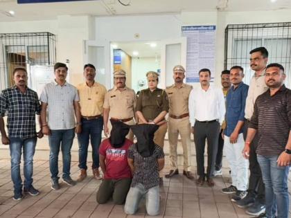 Kidnapped siblings rescued by Naigaon Police, 2 accused arrested | Kidnapped siblings rescued by Naigaon Police, 2 accused arrested