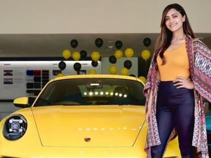 Mamta Mohandas buys her dream car Porsche 911 Carrera S | Mamta Mohandas buys her dream car Porsche 911 Carrera S