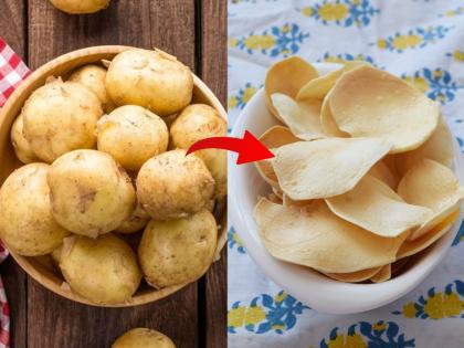 Shardiya Navaratri 2025: How To Make Crispy Homemade Potato Chips for Your Fasting Days | Shardiya Navaratri 2025: How To Make Crispy Homemade Potato Chips for Your Fasting Days